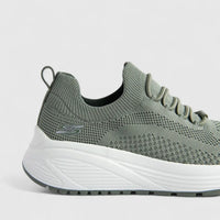 Skechers Ladies Comfort Sneaker Sage Bobs Sparrow 2.0 117027 Sage SW108