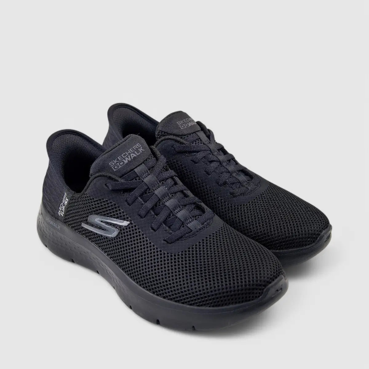 Skechers Ladies Go Walk Flex Black 124975 Sneakers | familyshoecentre