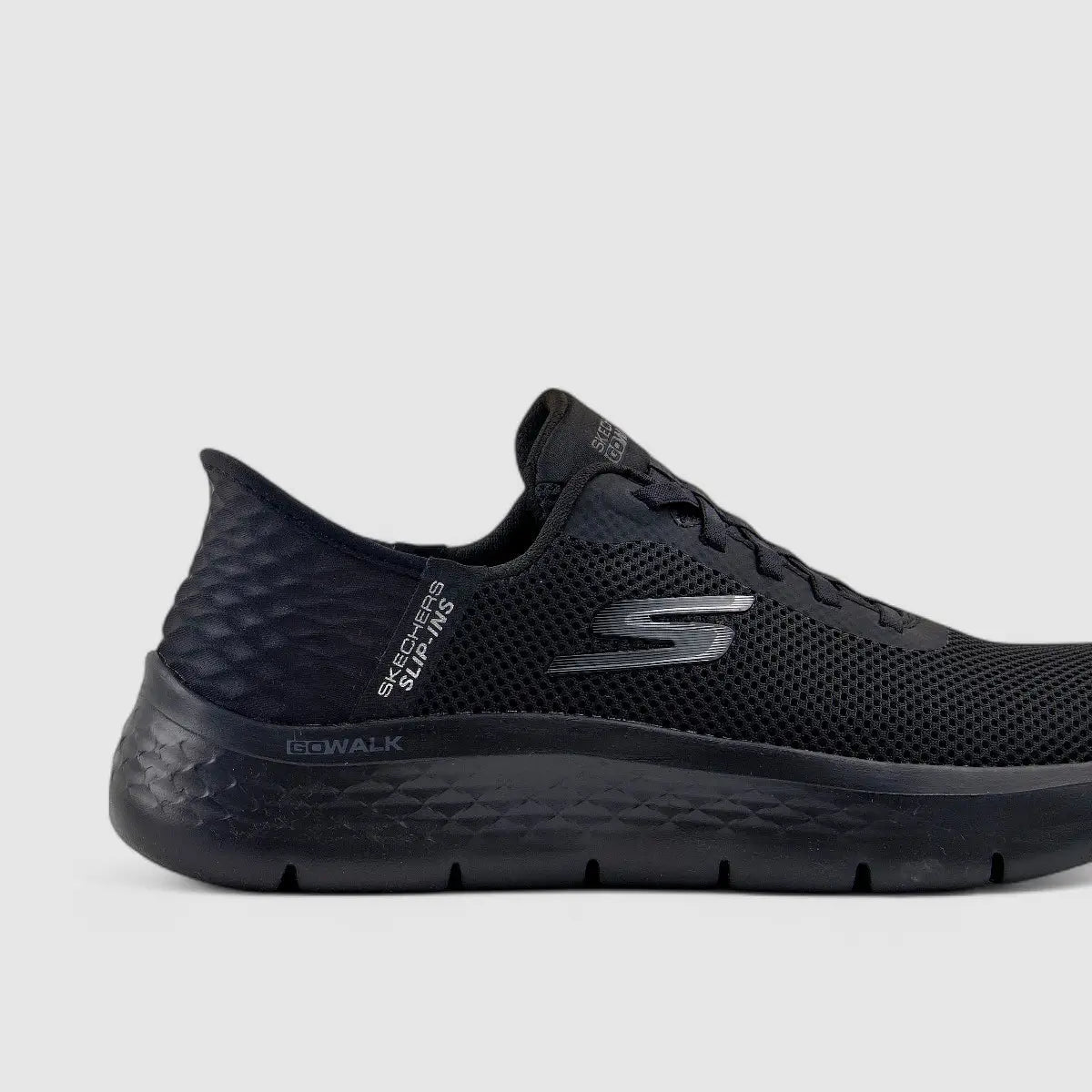 Skechers Ladies Go Walk Flex Black 124975 Sneakers | familyshoecentre