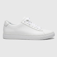 White Skechers Men's Comfort Arch Fit Legend sneakers, shown in a clean side profile.