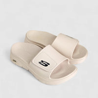 Skechers Men's Comfort Slide Arch Fit Foamies 243159 White SM117