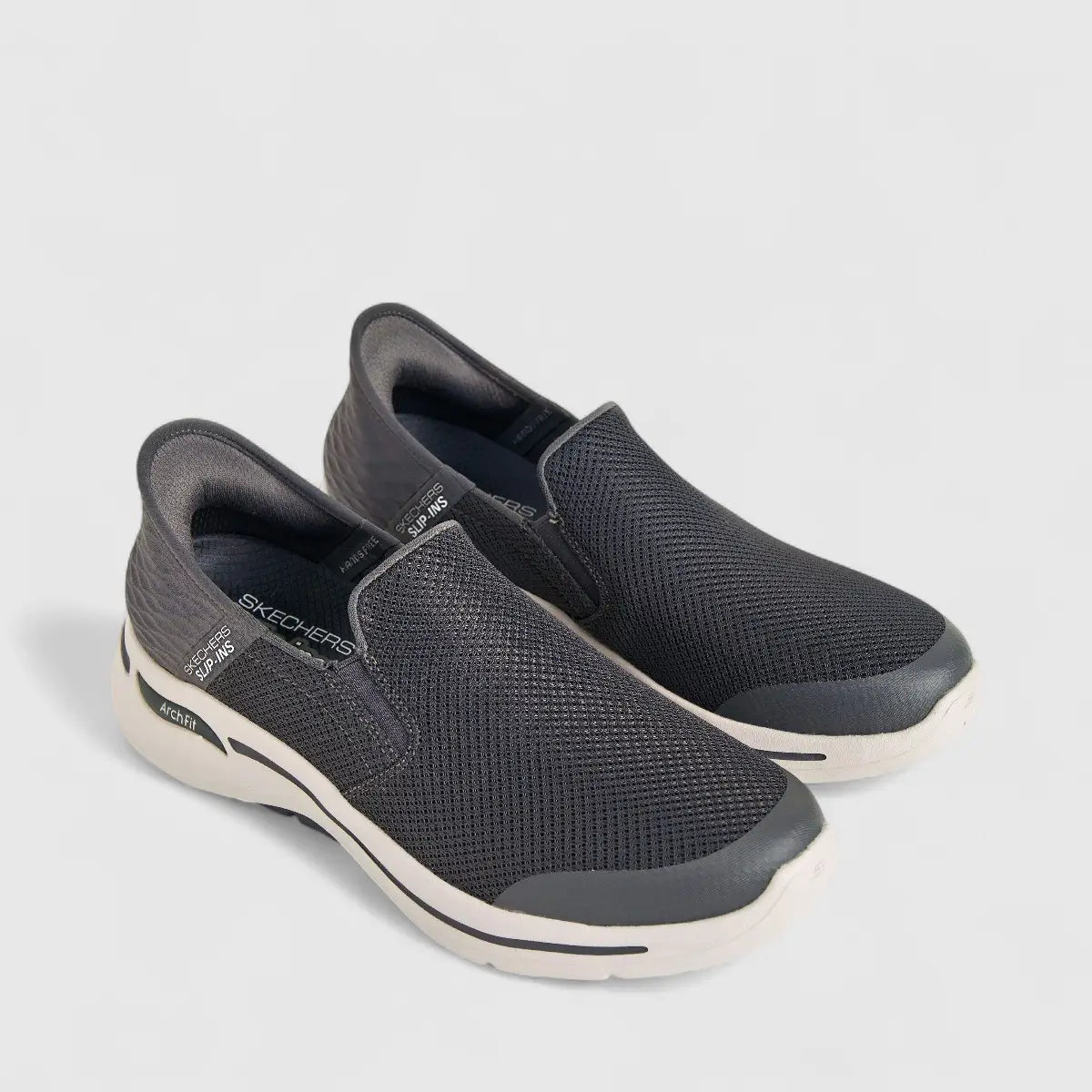 Skechers Men's Comfort Slip Ins Go Walk Arch Fit 216259 Charcoal SM108