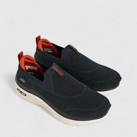 Skechers Men's Comfort Slip On Go Walk Hyper Burst 216189 Black/White/Red SM115