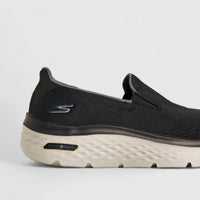Skechers Men's Comfort Slip On Go Walk Hyper Burst Saunter 216188 Black SM125