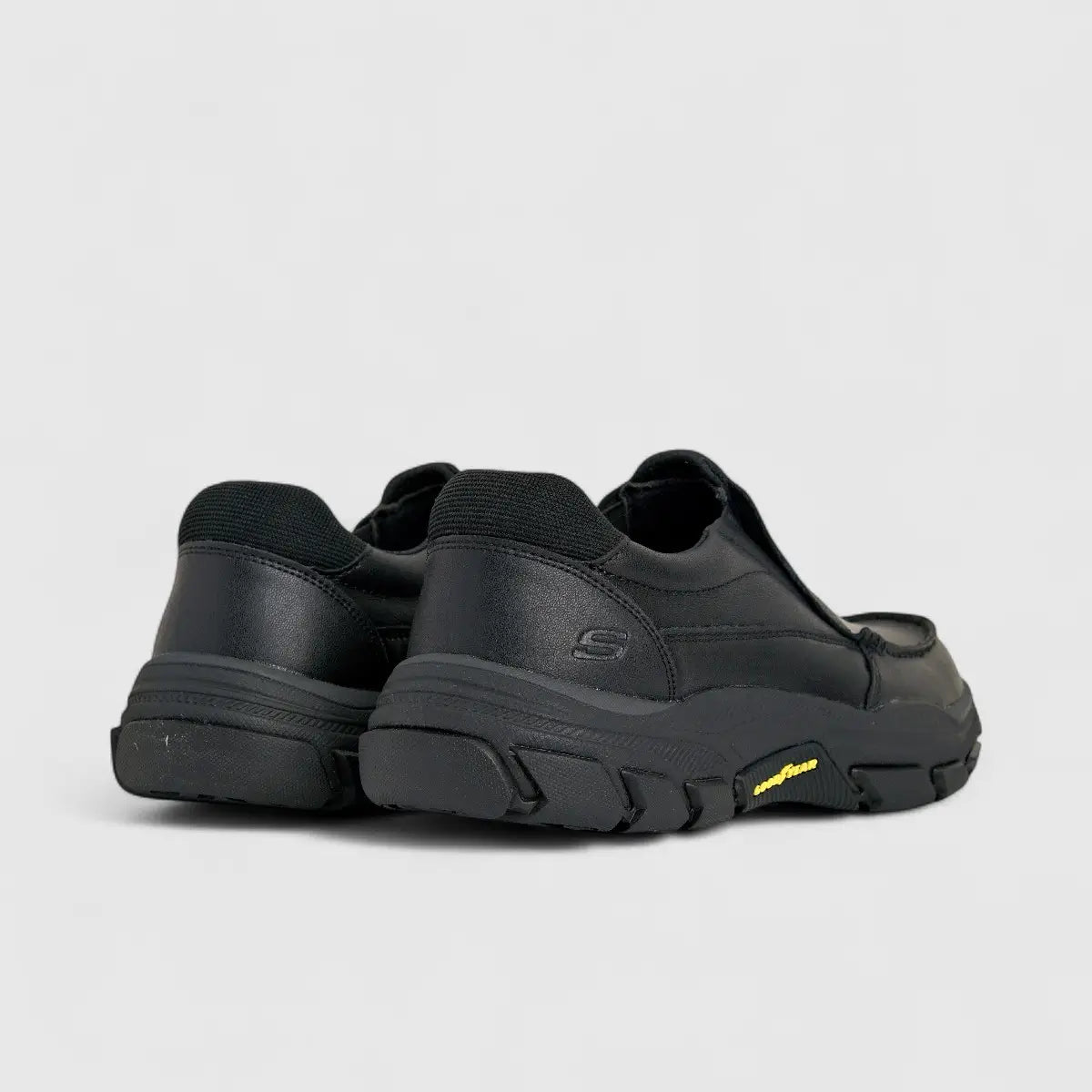 Skechers Men's Comfort Slip On Respected 204321 Black SM103