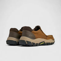 Skechers Men's Comfort Slip On Respected 204321 Dark Brown SM102