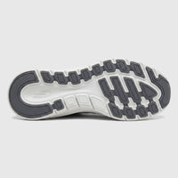 Bottom view of Skechers Men's Comfort Slip On Sneaker Arch Fit 2.0 232706 in charcoal, showing the white and dark grey sole.