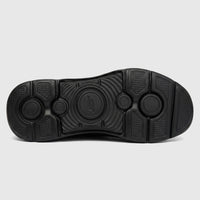 Skechers Men's Comfort Slip On Sneaker Go Walk Arch Fit 2.0 in black, featuring the intricate sole pattern.