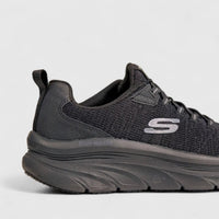 Skechers Men's Comfort Sneaker D'Lux Walker 232045 Black SM85 Sneakers | familyshoecentre