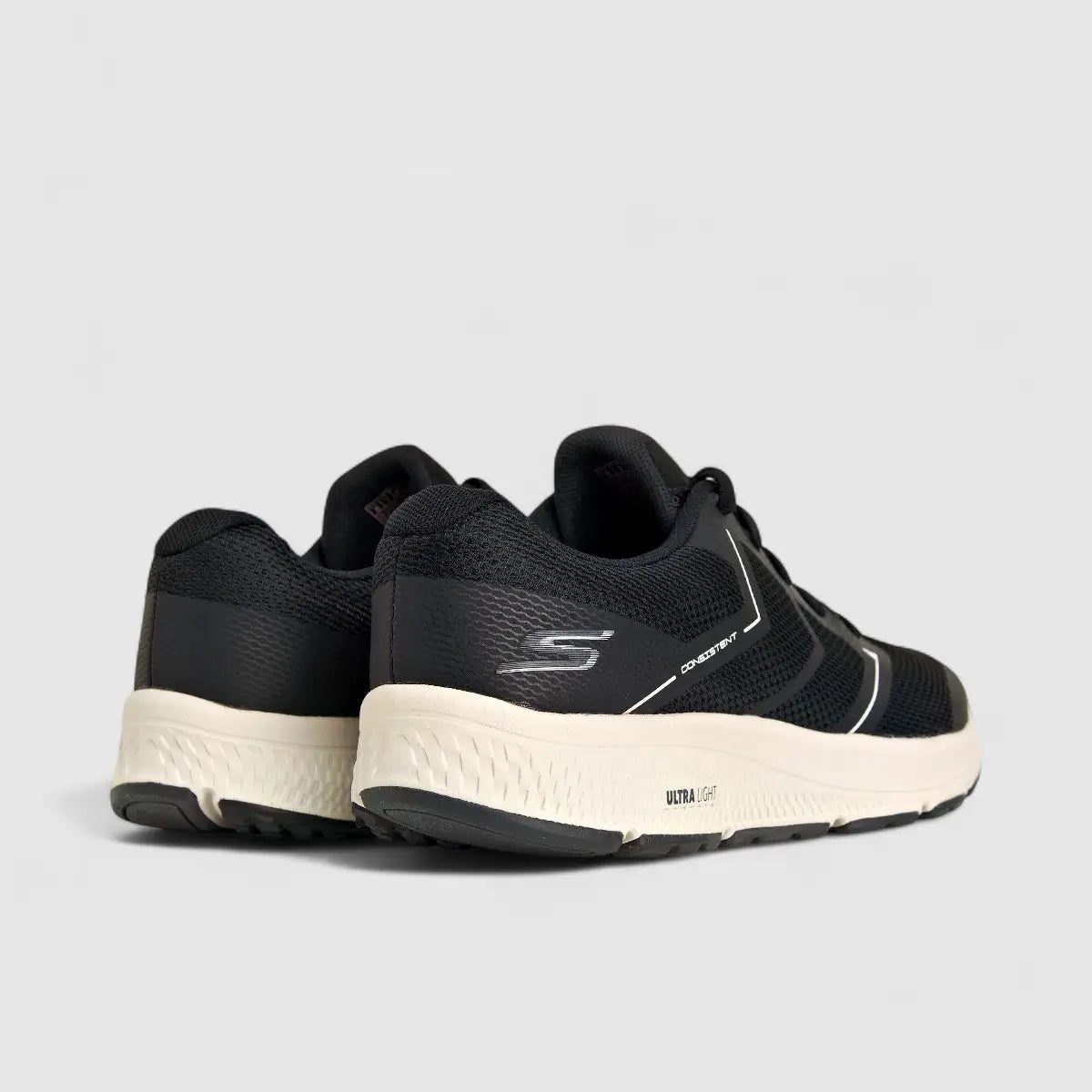 Skechers Men's Comfort Sneaker Go Run Consistent Traceur 22082 Black White SM112