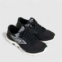 Skechers Men's Comfort Sneaker Go Run Og Hyper 220229 Black Silver SM106