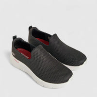 Skechers Men's Comfort Slip On Go Walk Flex 216483 Black Red SM113