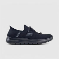 Skechers Mens Summits Black 232439 Sneakers | familyshoecentre