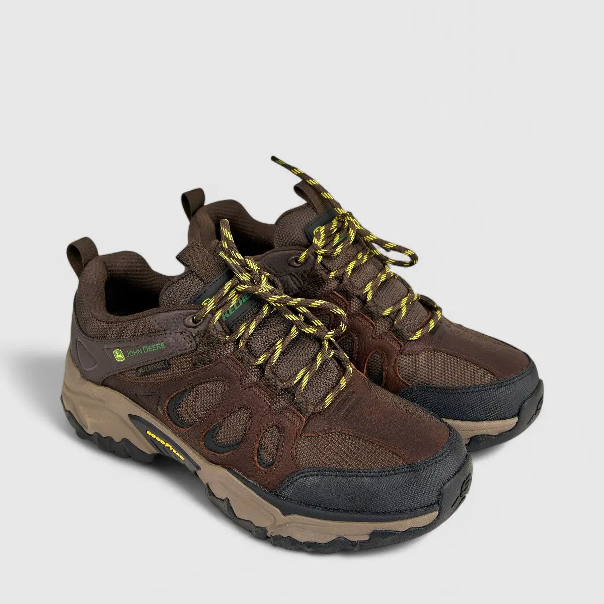 John Deere By Skechers Men's Terraform Sneaker 256005 Red Brown SM81 Gents casuals | familyshoecentre