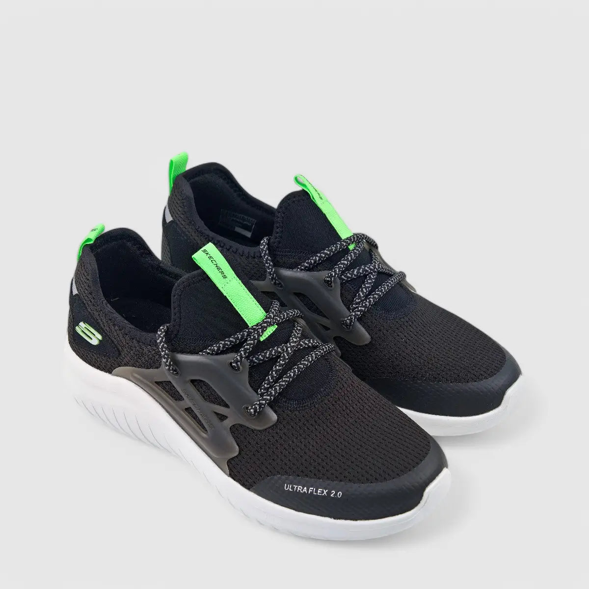 Skechers Mens Ultra Flex 2.0 Black 232107 Sneakers | familyshoecentre