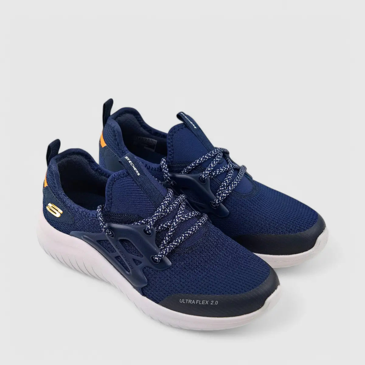 Skechers Mens Ultra Flex 2.0 Navy 232107 Sneakers | familyshoecentre