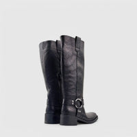 Sofia Mare Leather Boot Black 11762 Boots | familyshoecentre