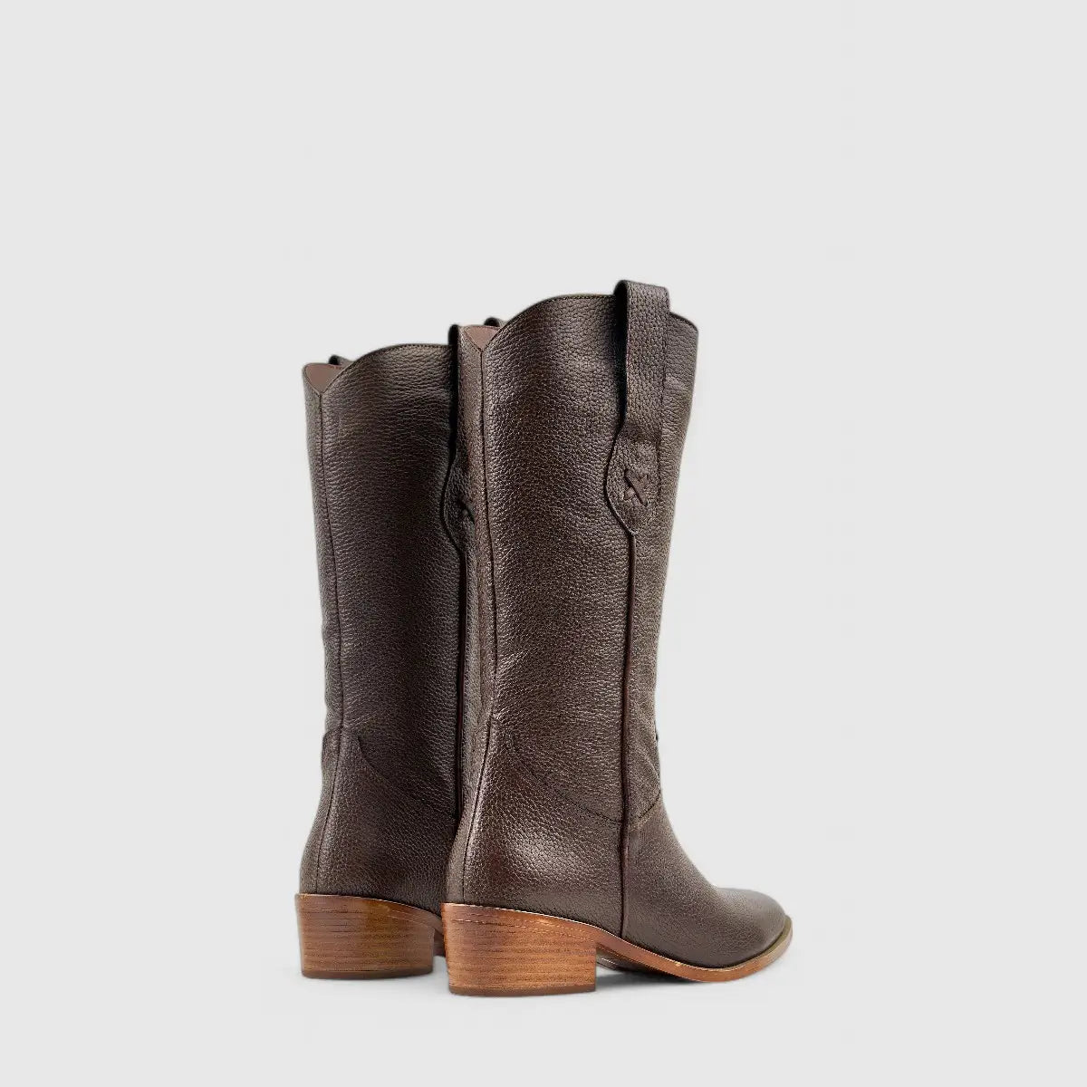 Sofia Mare Leather Boot Brown 11561 Boots | familyshoecentre