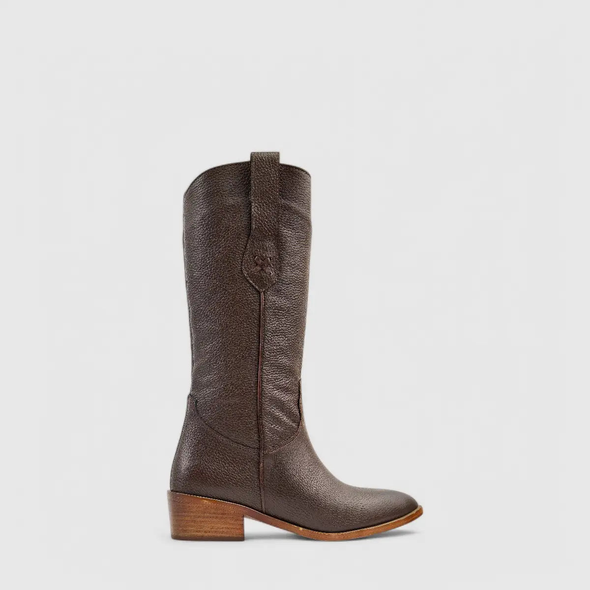 Sofia Mare Leather Boot Brown 11561 Boots | familyshoecentre