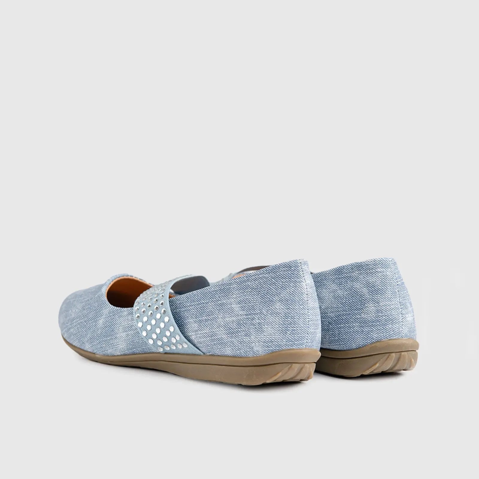 Soft Style Dominga Pump 01455 Light Denim Pumps | familyshoecentre