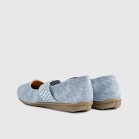 Soft Style Dominga Pump 01455 Light Denim Pumps | familyshoecentre