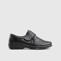 Soft Style Jayla Velcro Black 01243 Comfort | familyshoecentre
