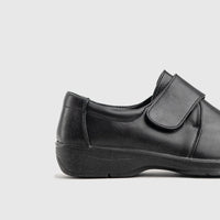Soft Style Jayla Velcro Black 01243 Comfort | familyshoecentre