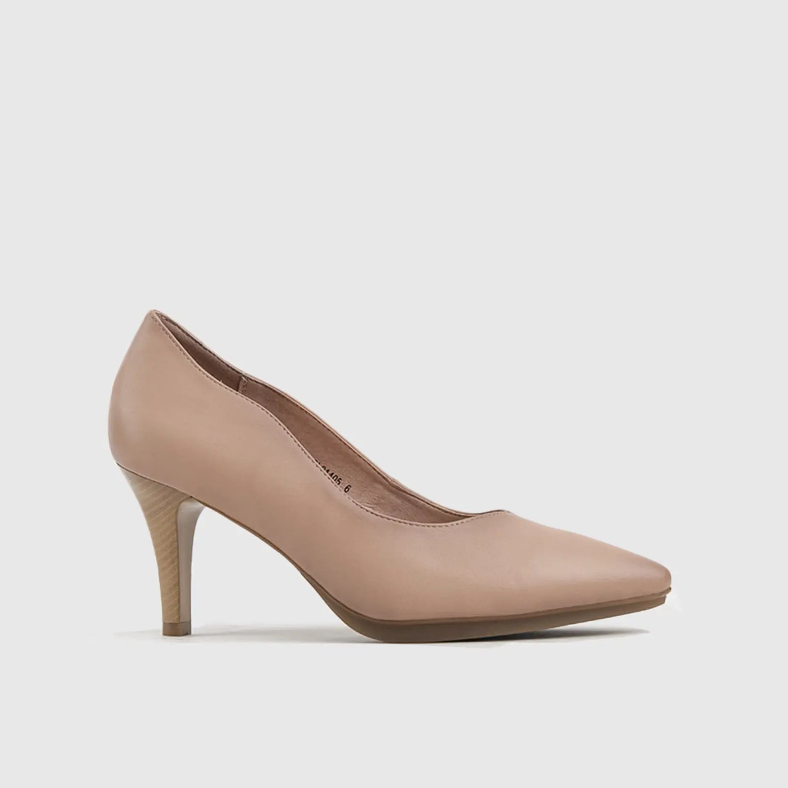 Soft Style Phillipa  - 01405 Nude Heels | familyshoecentre