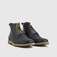 Statement Comfort Boots 565680 Navy Boots | familyshoecentre