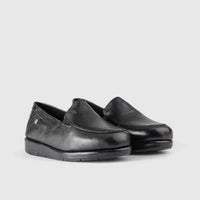 Thea Comfort Shoe Black 01358 Wedges | familyshoecentre