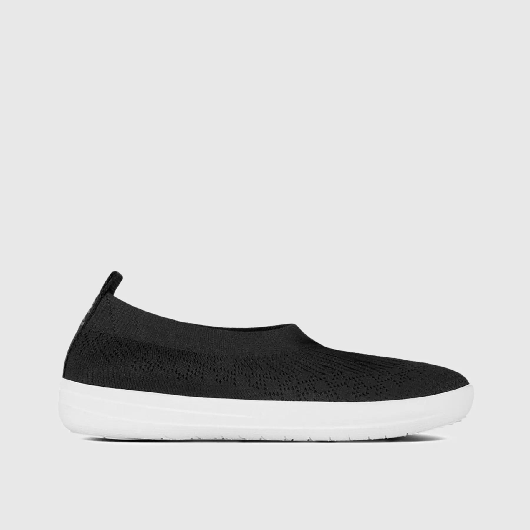Uberknit Ballerina Comfort Pump Black H95-001 Sneakers | familyshoecentre