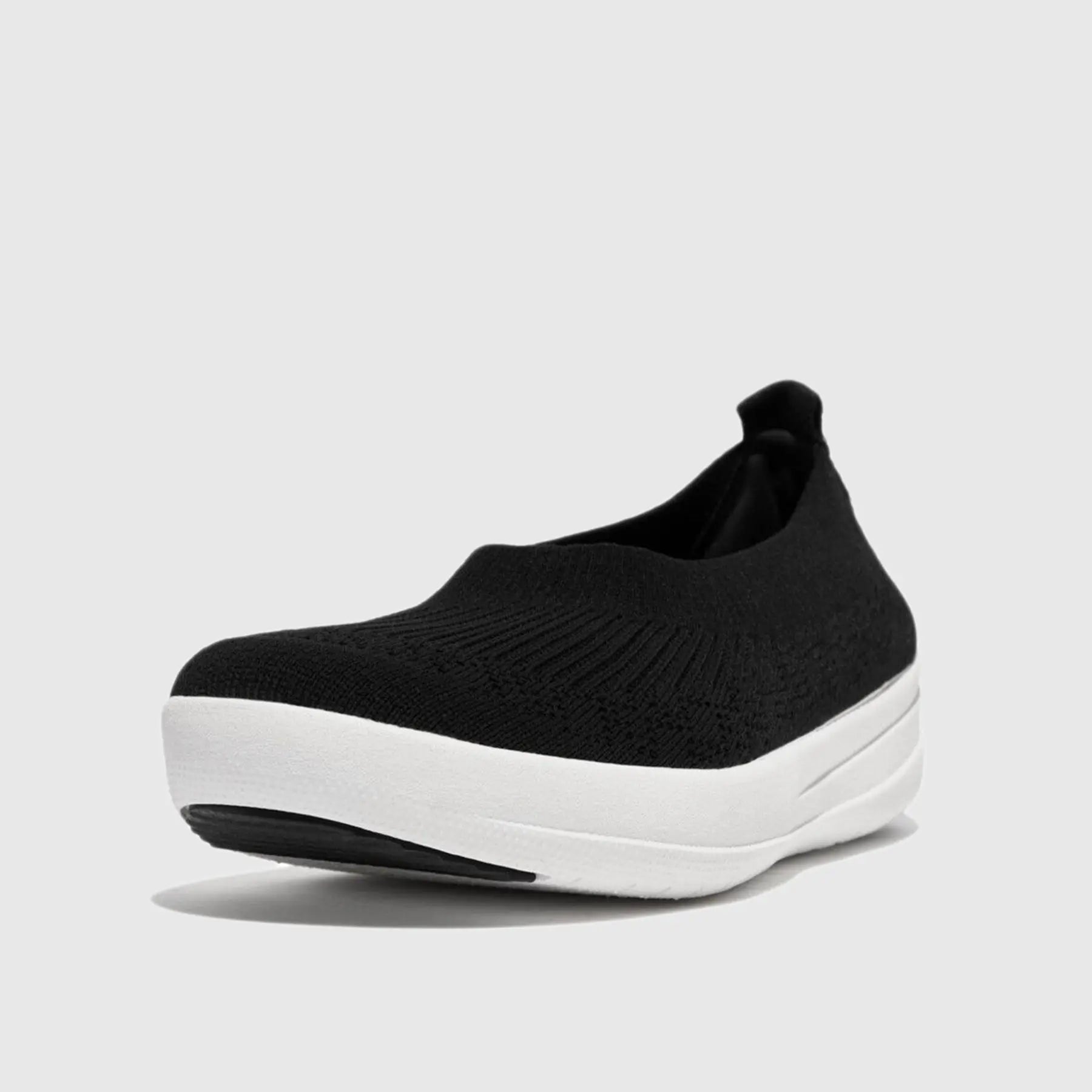 Uberknit Ballerina Comfort Pump Black H95-001 Sneakers | familyshoecentre