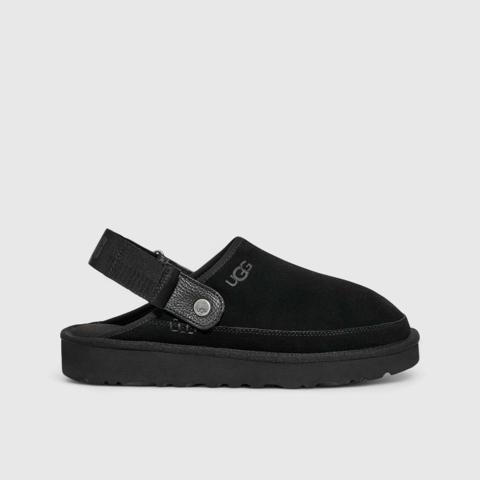 Ugg Goldencoast Mens Clog Black 1142172 Slides | familyshoecentre