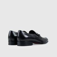 Valentino Dress Slip On Black 20417 VL11 Loafers | familyshoecentre