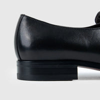 Valentino Dress Slip On Black 20417 VL11 Loafers | familyshoecentre