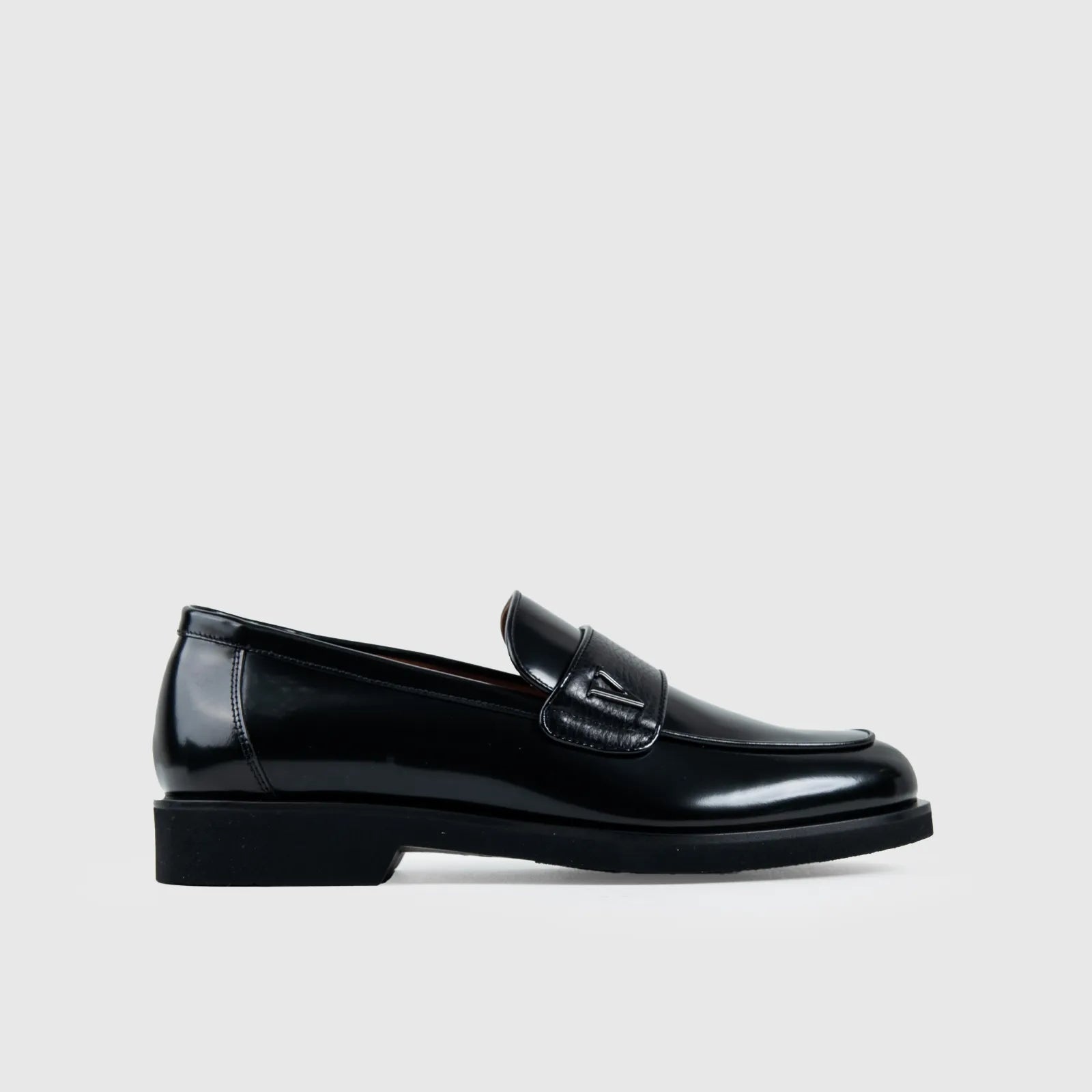 Valentino Loafer Black 20418 VL9 Loafers | familyshoecentre