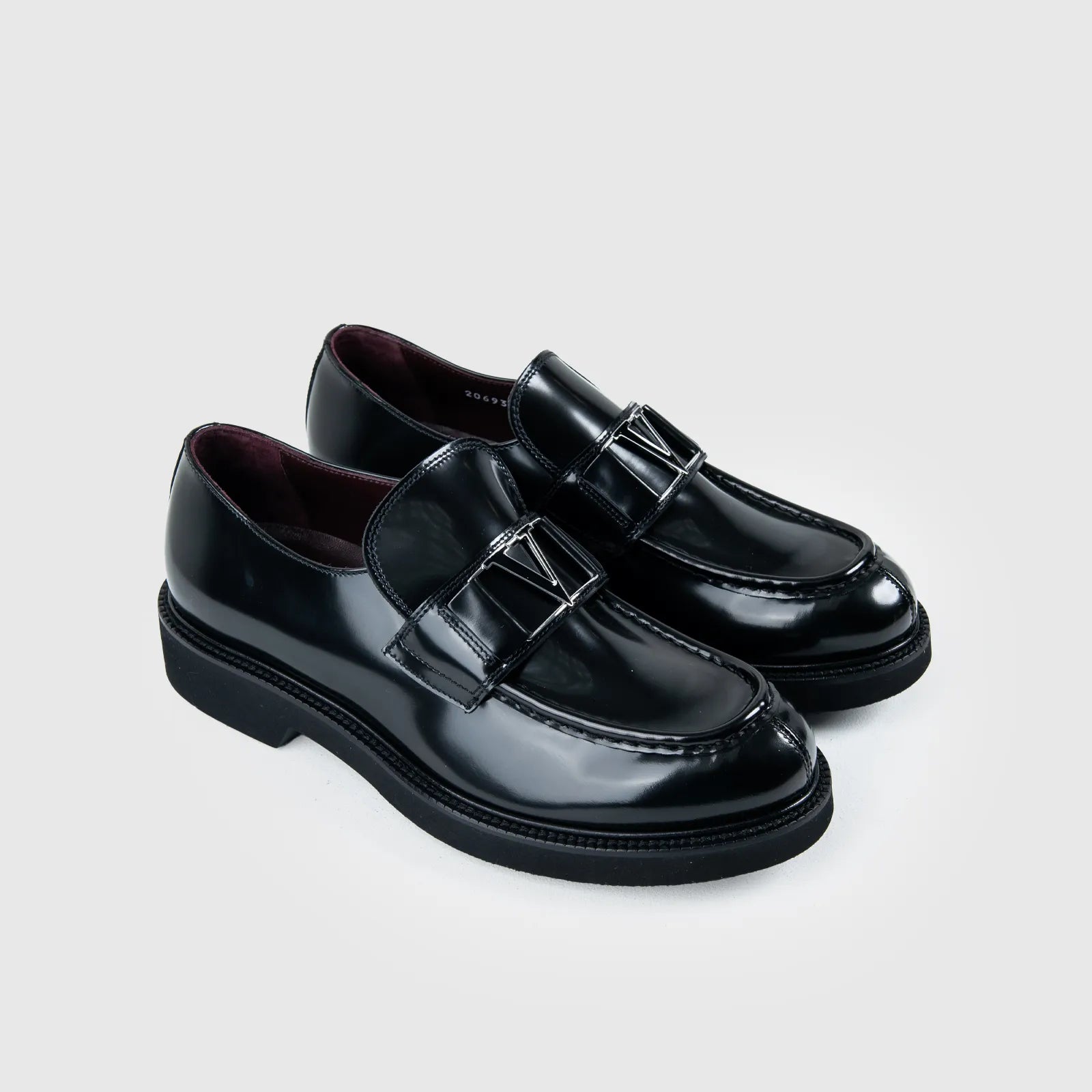 Valentino Loafer Black 20693 VL8 Loafers | familyshoecentre