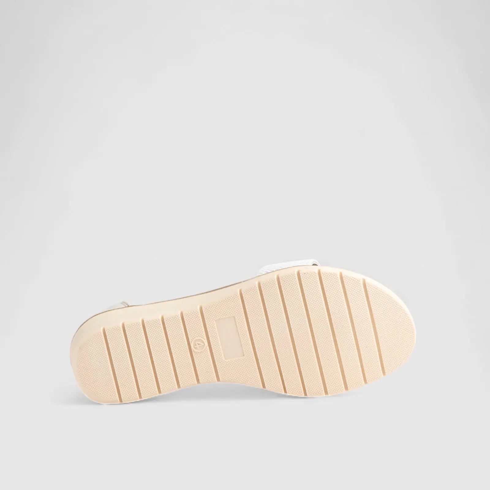 Willows Comfort Wedge Sandal White 01371 Wedges | familyshoecentre