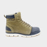 JEEP MENS LEATHER RUBBER WEDGE BOOT OLIVE Boots | familyshoecentre