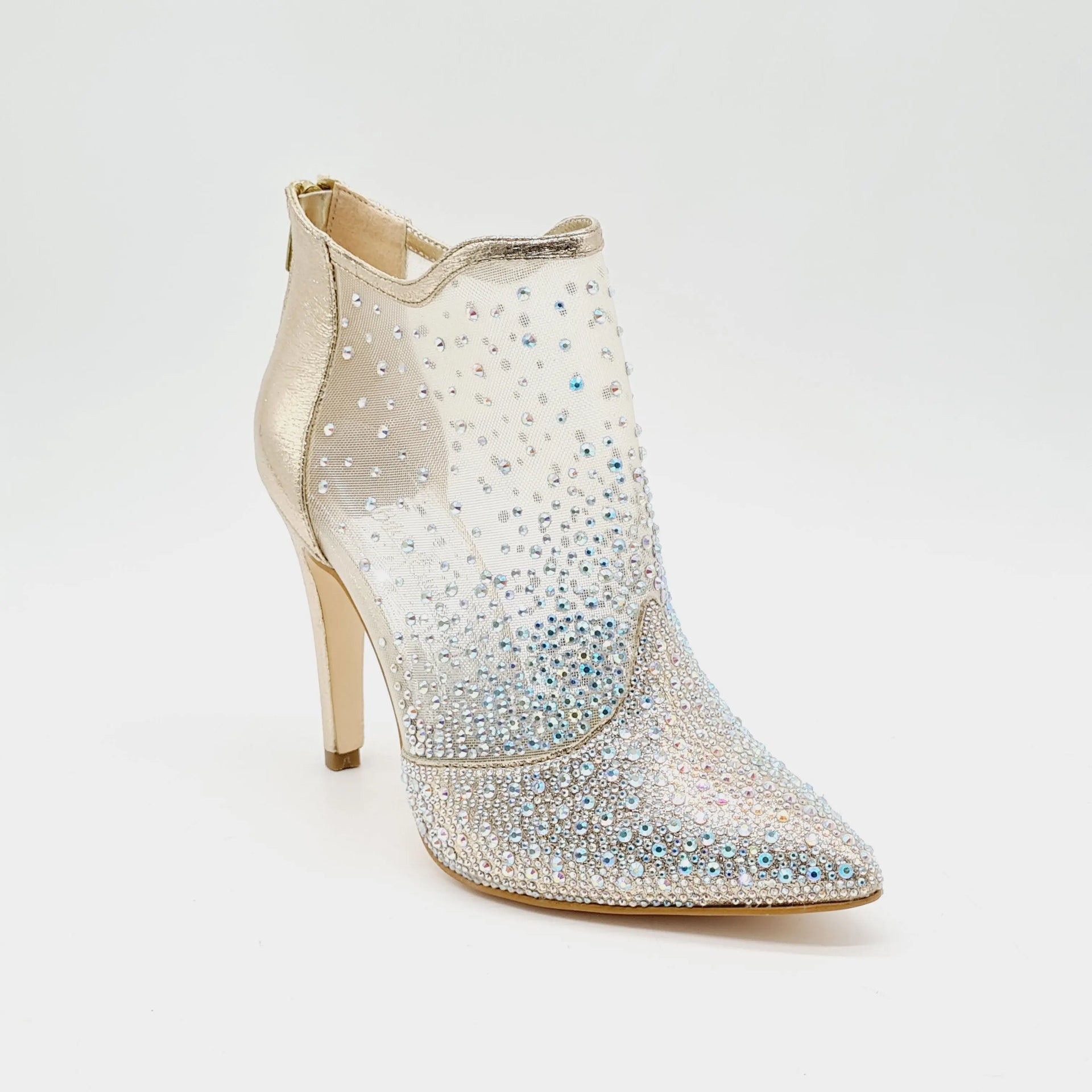 BRD014 GOLD Heels | familyshoecentre