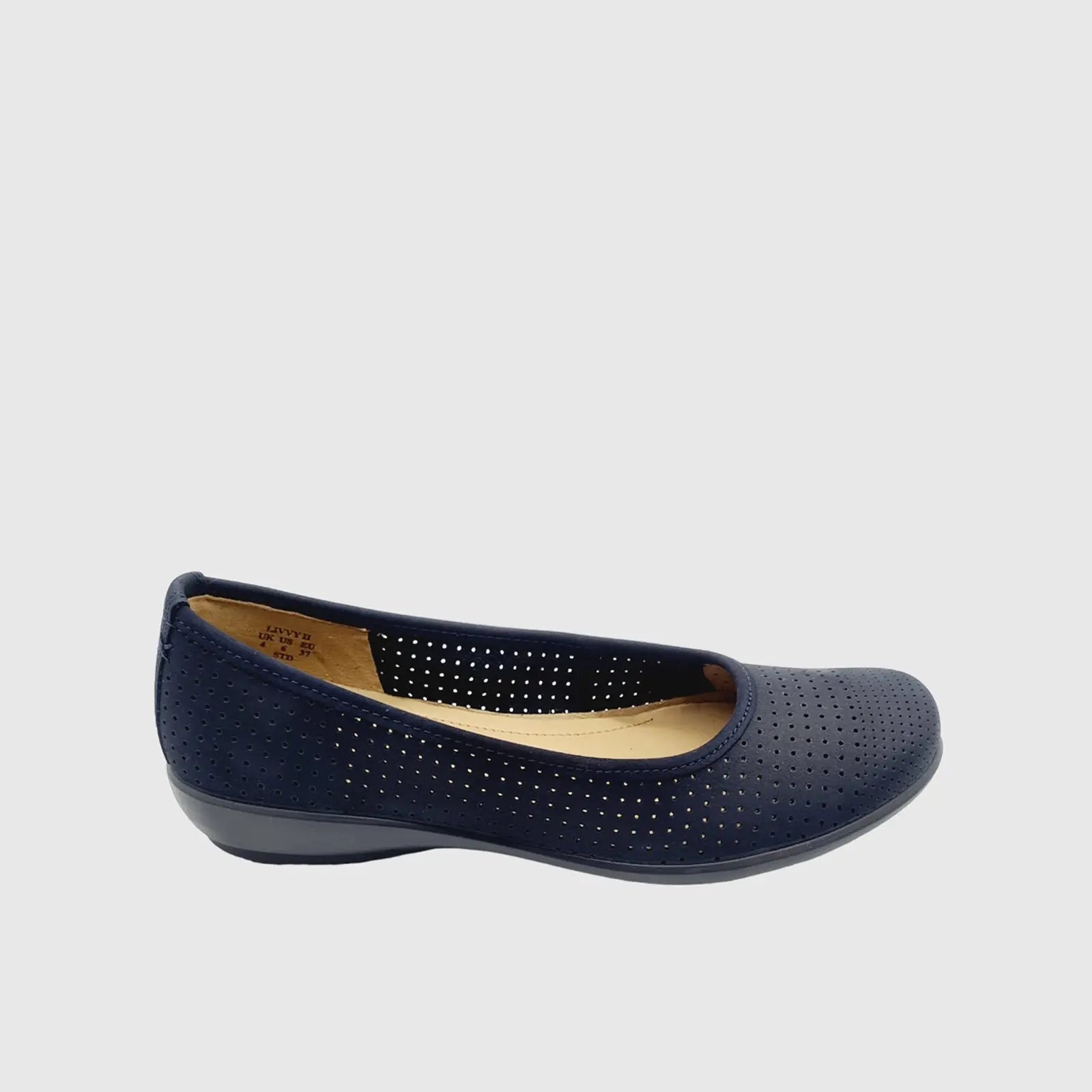 HOTTER LIVVY 2 NAVY Pumps | familyshoecentre