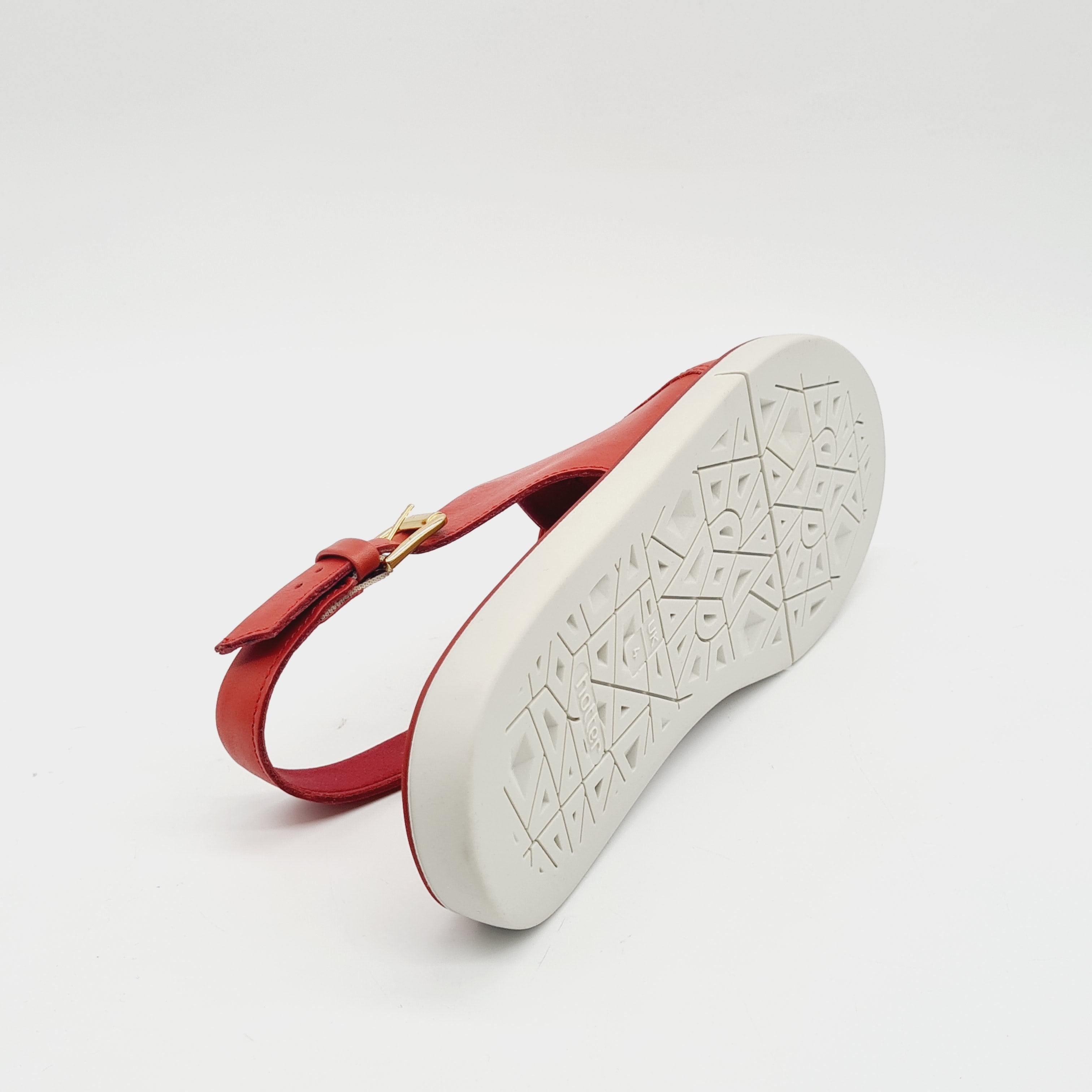 HOTTER VAPOUR RED Sandals | familyshoecentre