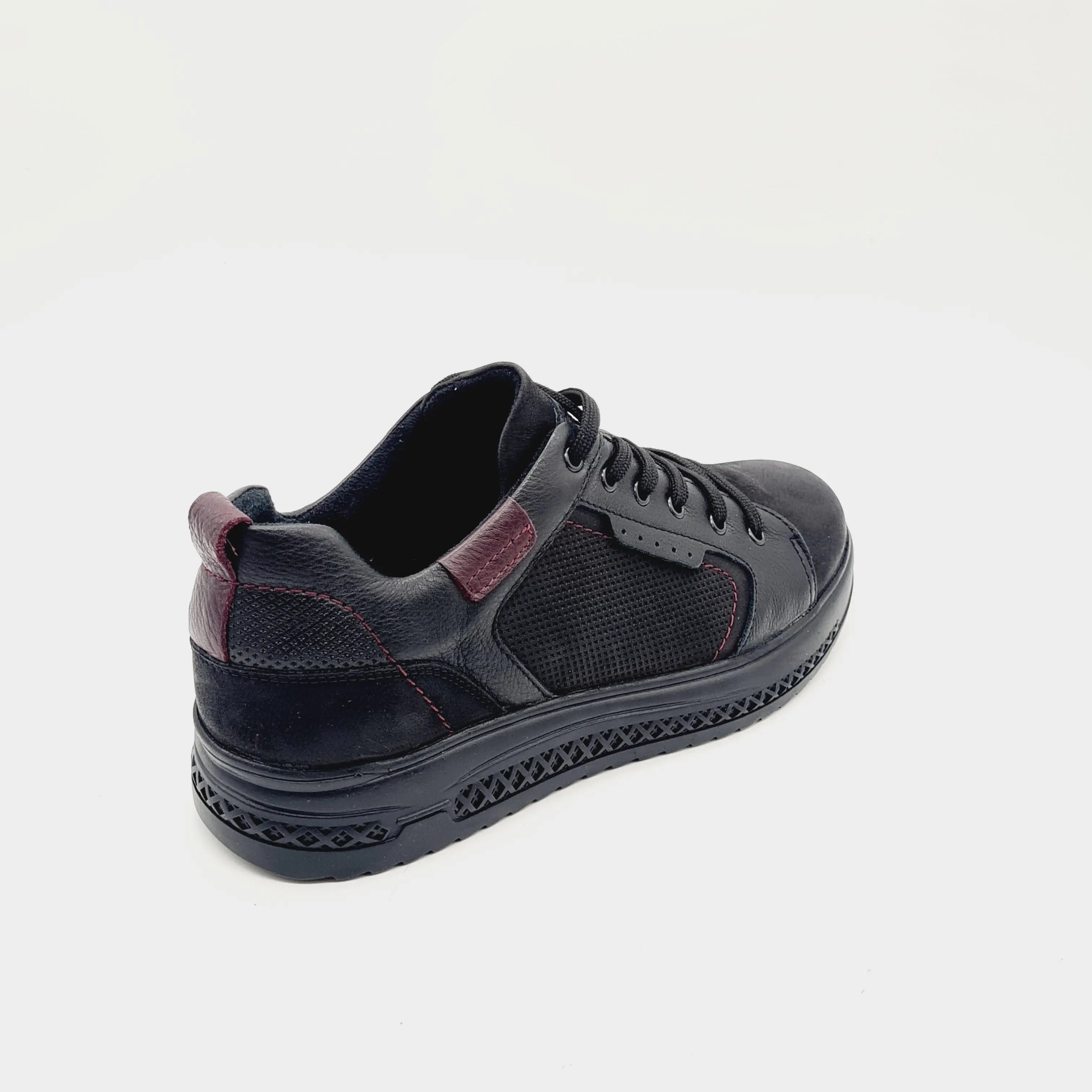 PEP 5436 BLACK Sneakers | familyshoecentre