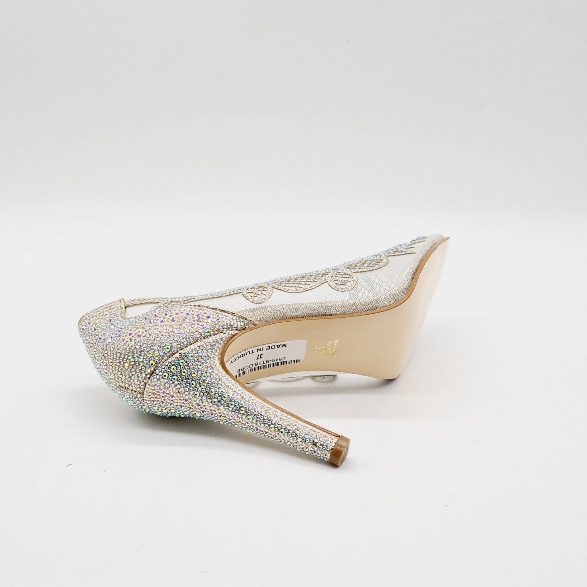 BRIDAL 5549 PEARL Heels | familyshoecentre