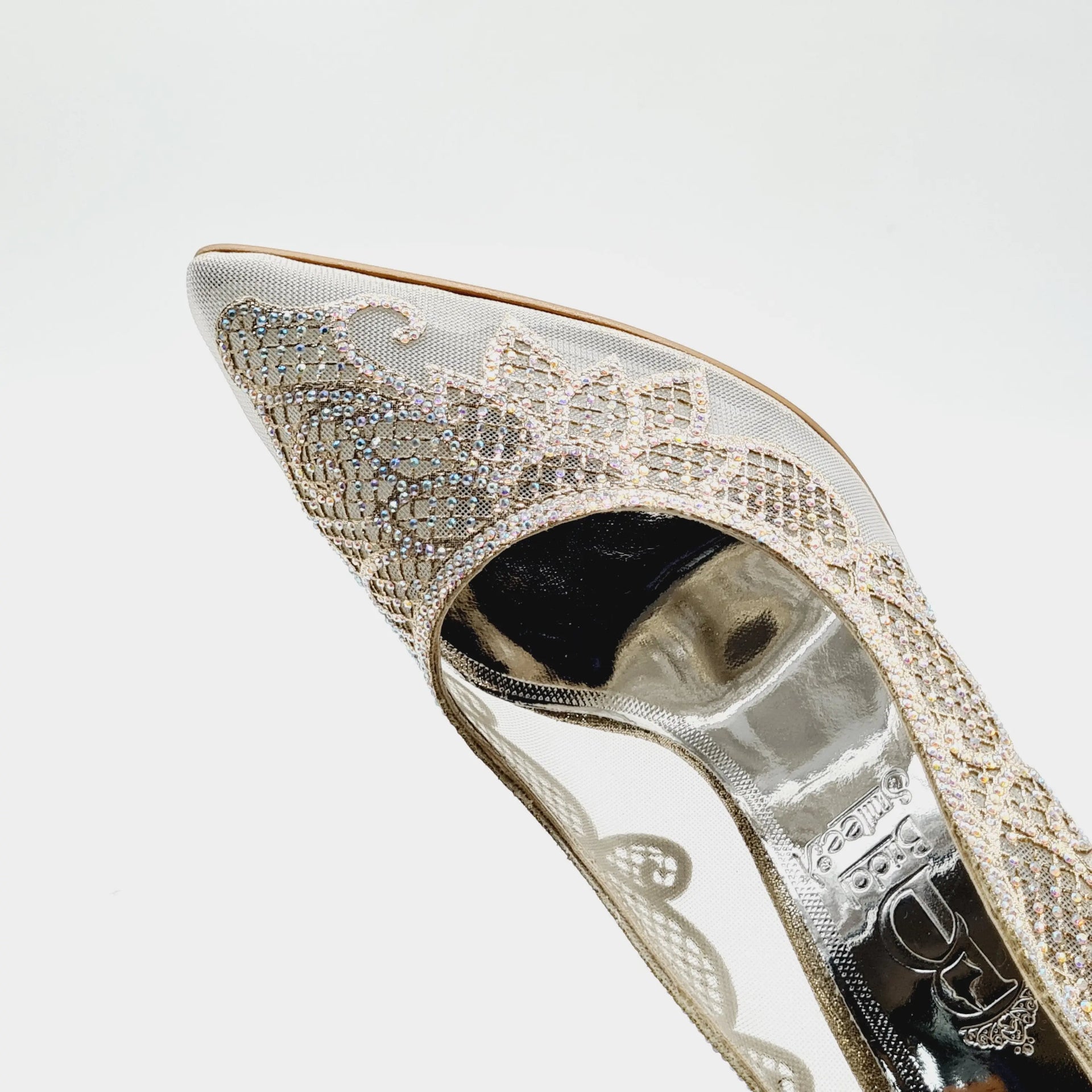 BRIDAL 5549 PEARL Heels | familyshoecentre