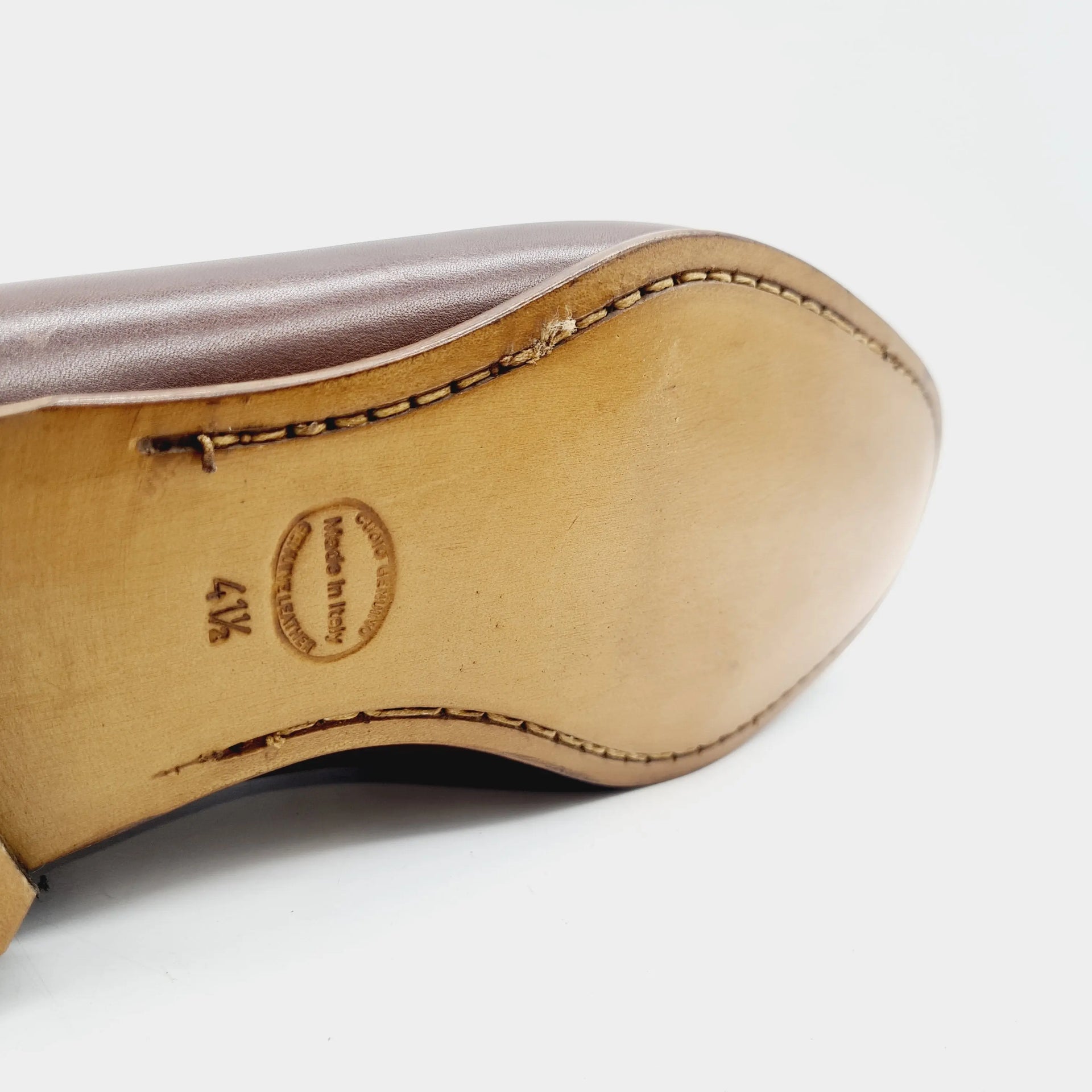 LB 2460 BROWN MENS ITALIAN LEATHER SHOE Loafers | familyshoecentre