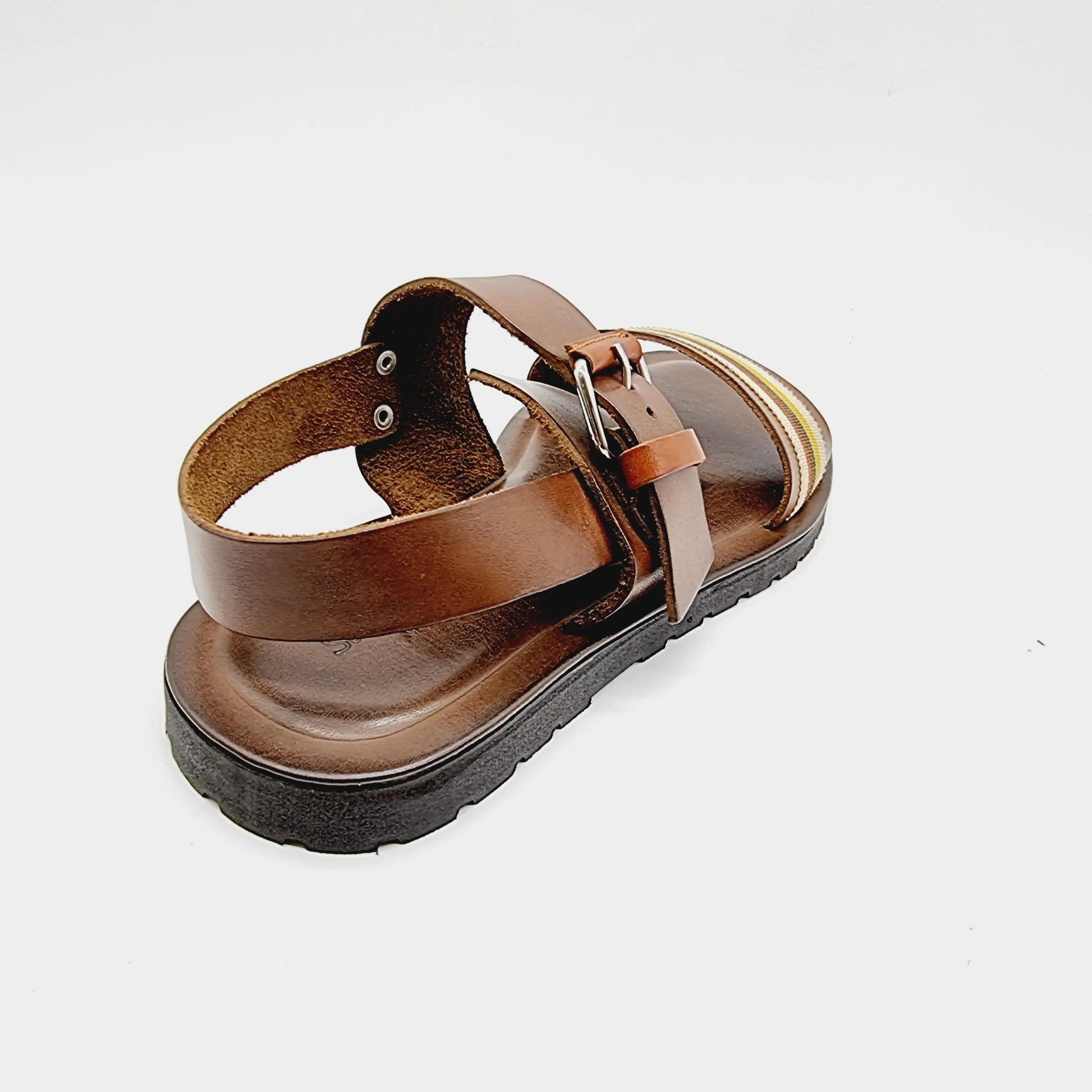 EMIZIONI BROWN 7408 Sandals | familyshoecentre