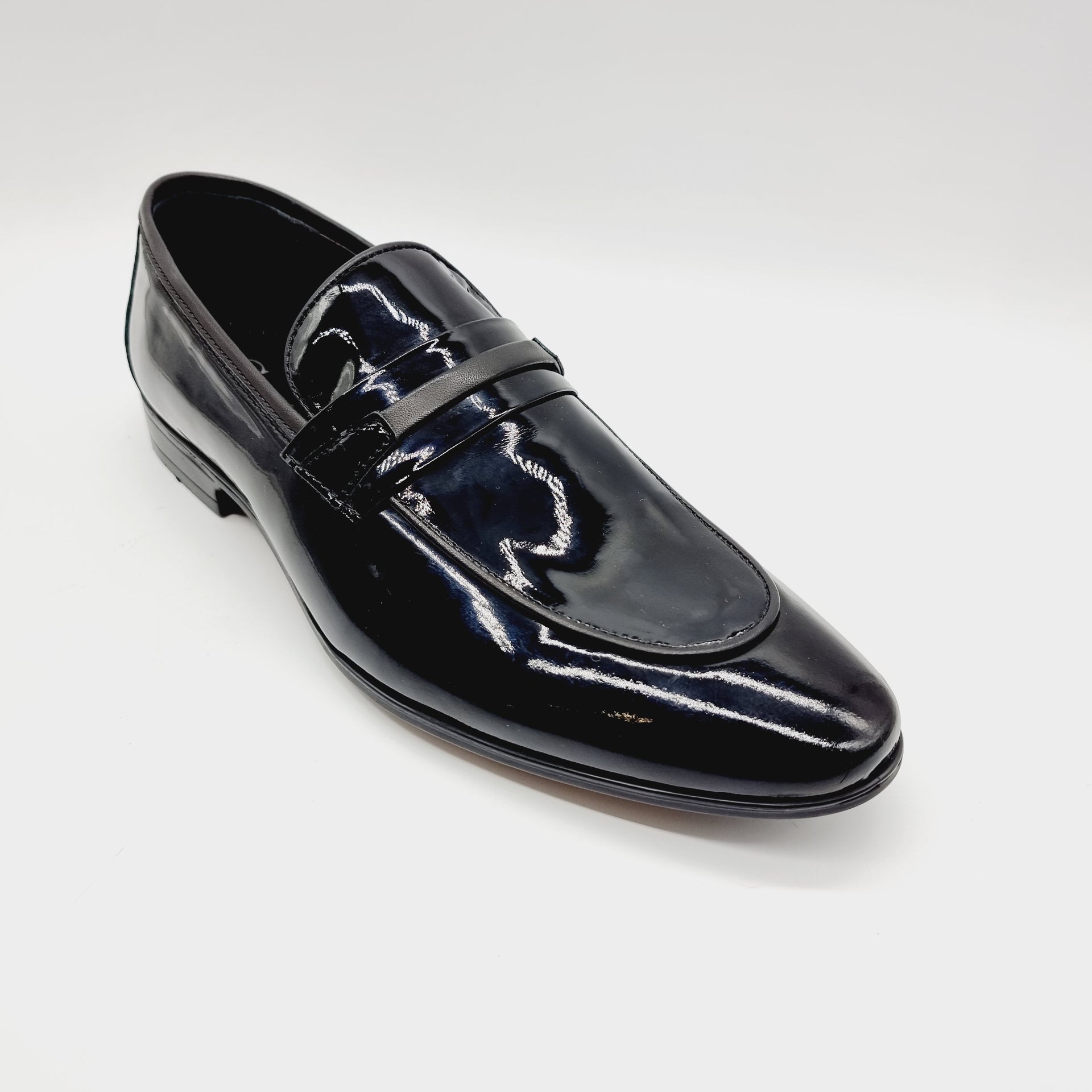 STREET SPIRIT SS10 BLACK Loafers | familyshoecentre