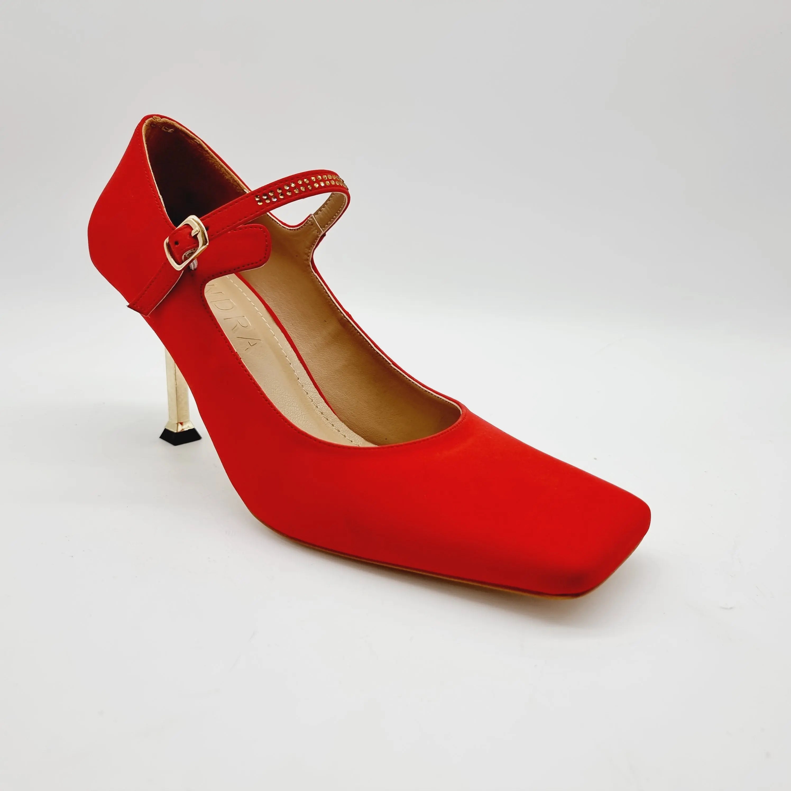 SANDRA 8047 RED Heels | familyshoecentre