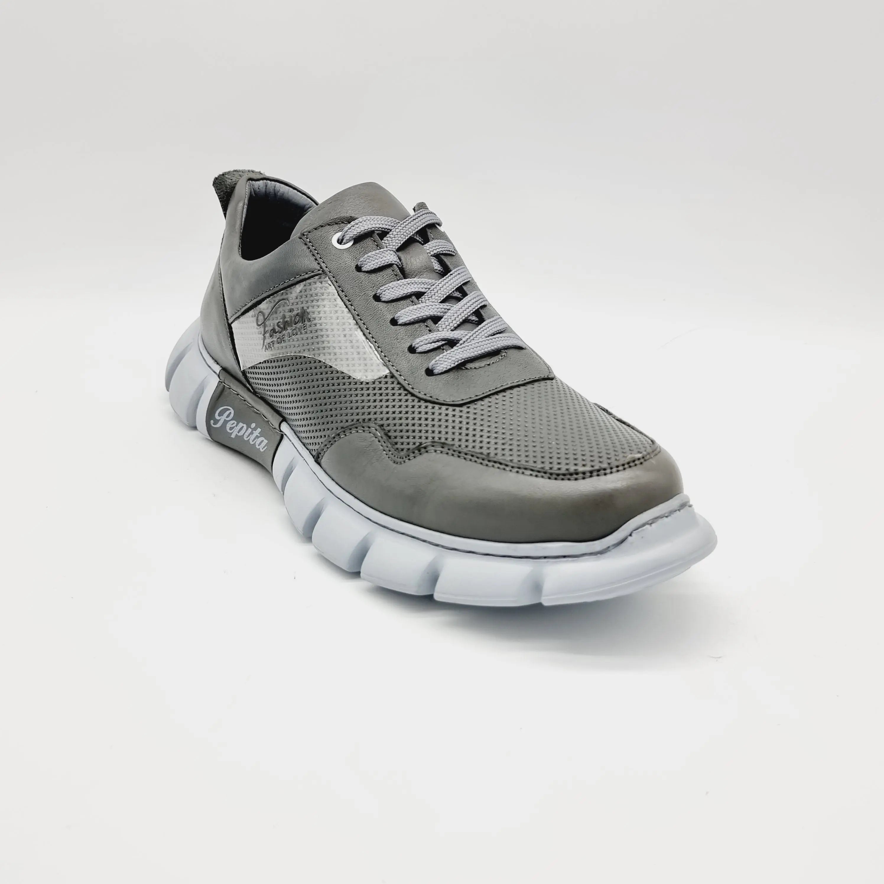 PEP 5021 GREY Sneakers | familyshoecentre